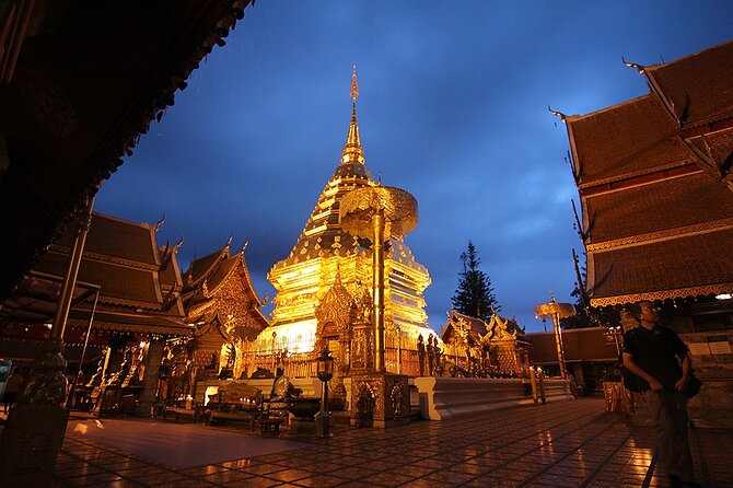 Doi Suthep and Wat Umong Night Tour From Chiang Mai - The 4:00 pm start and shared transport