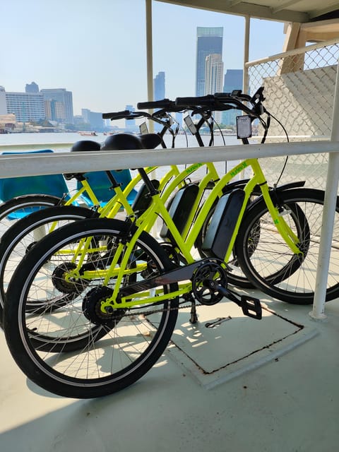 Electric Bike Tour - Thonburi lanes, temple life, and turtles