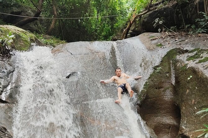 Elephant Experience and Hidden Jungle Waterfall Chiang Mai - Meeting rescued elephants at E-Co Adventure Camp