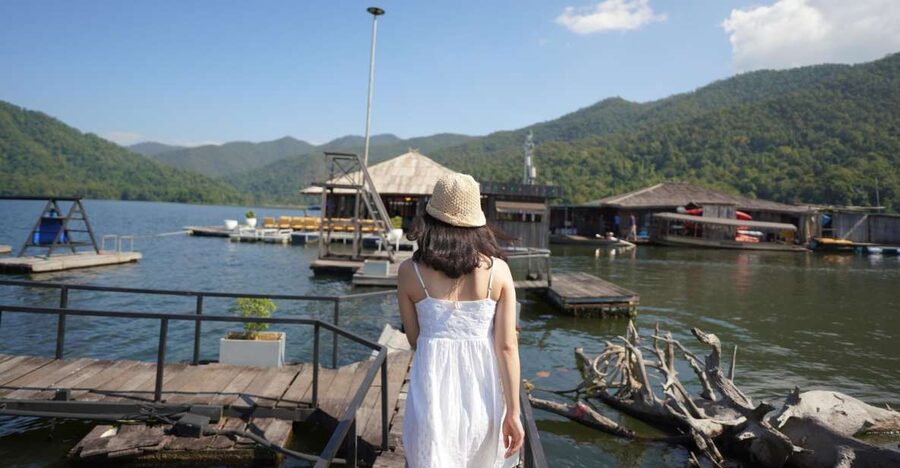 Elephant Habitat Park Feeding Entry & Rafting Van Transfer - Leaving Chiang Mai for Mae Wang