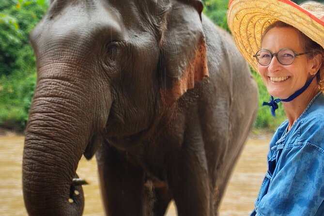 Ethical Elephant Visit and White Water Rafting in Chiang Mai - Meeting the elephants at E-Co Adventure Camp