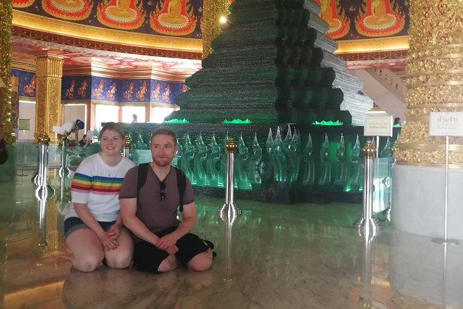 Explore Bangkok by Bike & Boat with Lunch - Wat Pak Nam brings Buddhism into the route