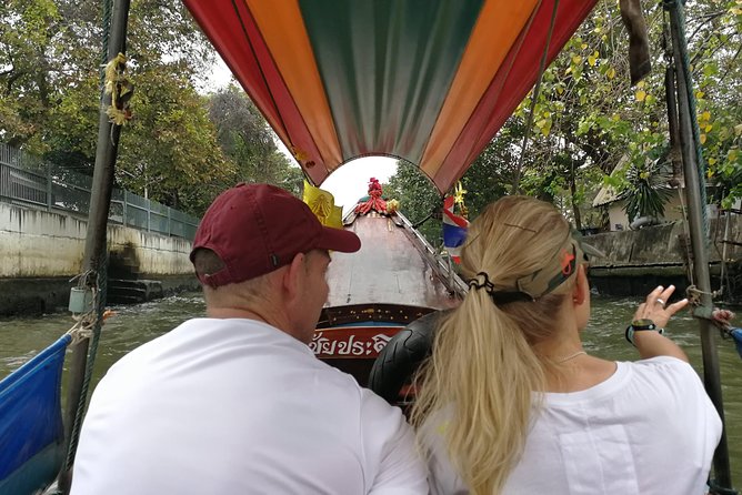 Explore Bangkok by Bike & Boat with Lunch - Wat Ko is a small temple with a memorable detail