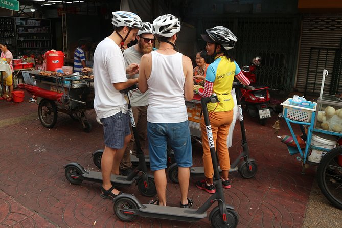 Explore Bangkok by E-Scooter & Try Street Food - Lhong 1919 and Bangkok’s Chinese past