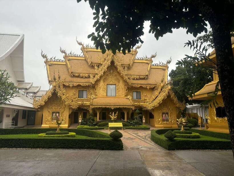 Explore the Chiang Rai and the Golden Triangle - Blue Temple brings a calmer mood