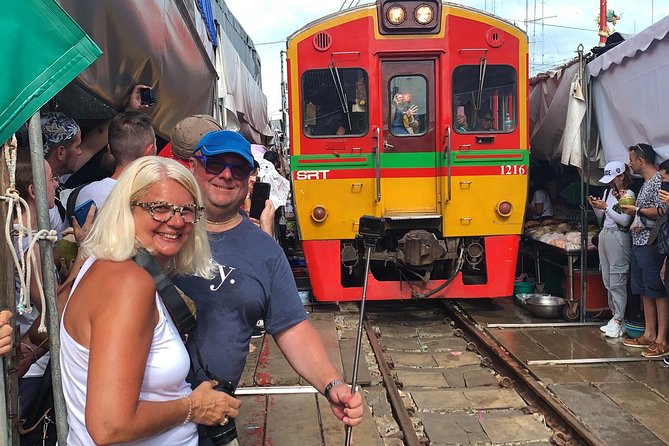 Floating and Railway Market (Optional Waterfall): Private Tour - Two very different markets in one long day