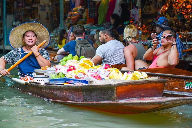 Floating Markets Day Trip from Bangkok - The optional boat inside the market