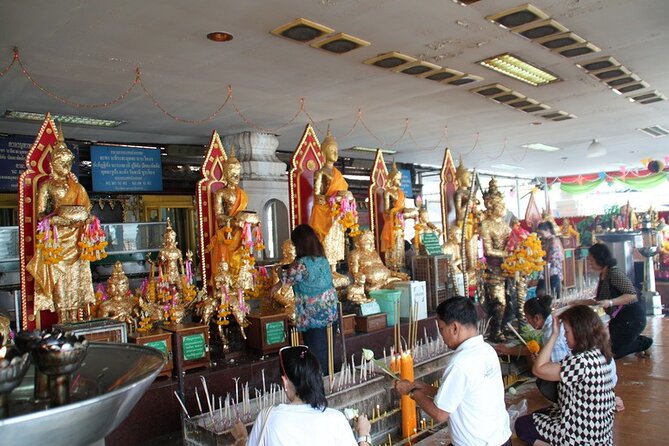 Floating & Railway Markets and Erawan Waterfall [Optional Luxury] - Three hours at Erawan Waterfall