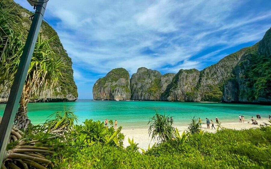 From Ao Nang: Phi Phi Islands Day Tour by Boat with Lunch - Viking Cave and Monkey Beach