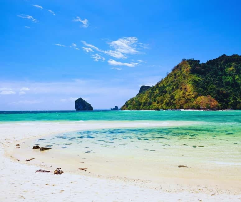 From Aonang: 4 Islands one day tour with Lunch - Tup Island and the tide-dependent sandbar