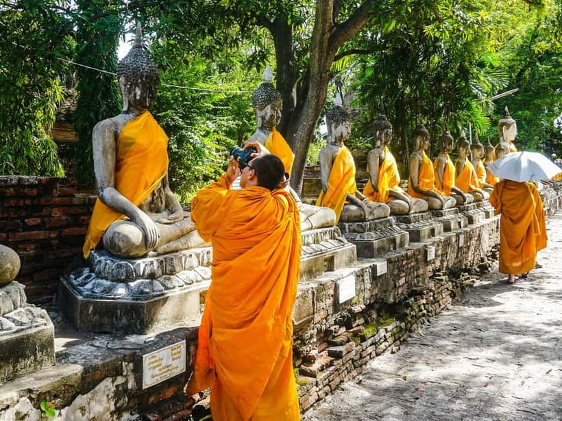 From Bangkok: Ayutthaya Heritage Tour with Sunset Boat Ride - Leaving Bangkok from Saphan Taksin