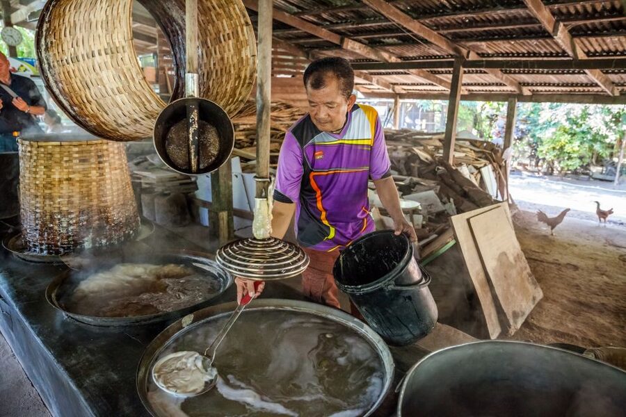 From Bangkok: Damnoen Saduak Floating Market Guided Tour - The 15-minute canal ride to the market