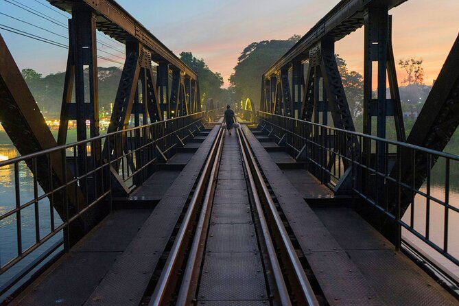 From Bangkok: Death Railway & Hellfire Pass Tour with Lunch - Crossing the River Kwai Bridge