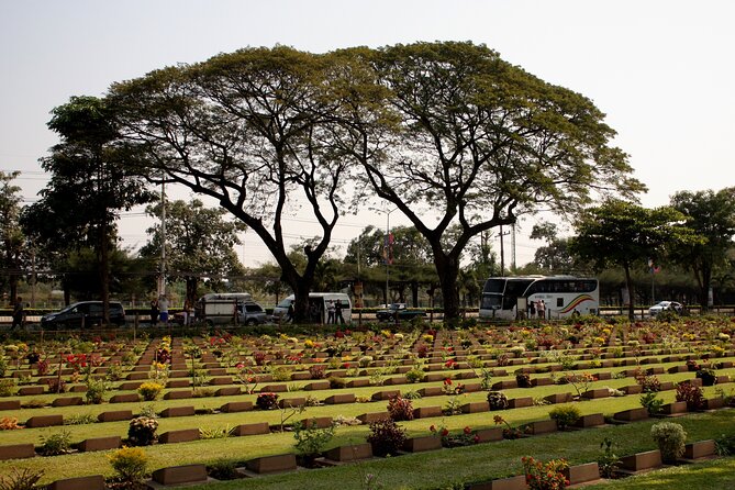 From Bangkok: Death Railway & Hellfire Pass Tour with Lunch - Kanchanaburi War Cemetery is a quiet final lesson