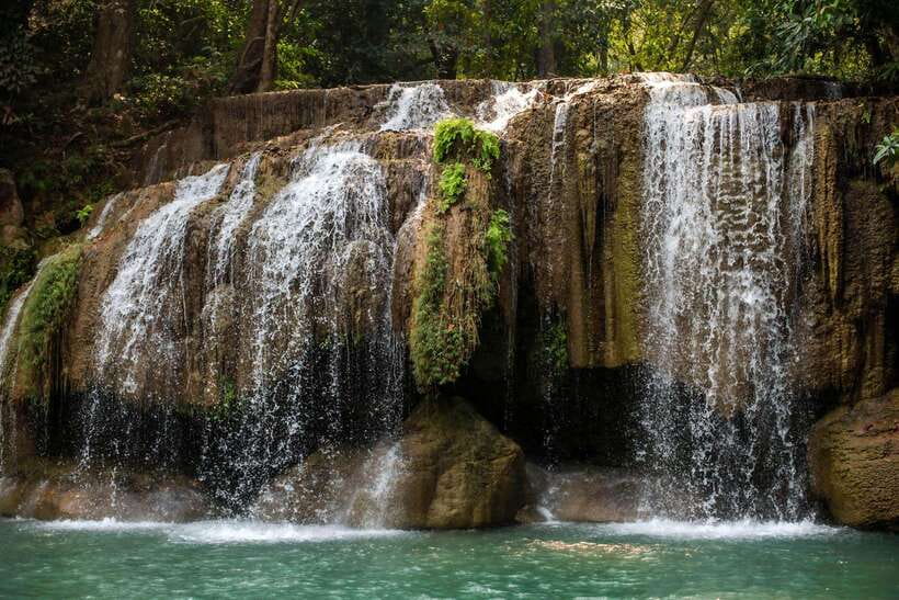 From Bangkok: Erawan Park & Kanchanaburi Small-Group Tour - Erawan National Park and the seven levels