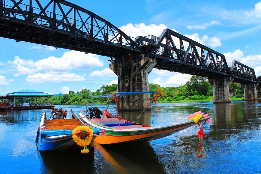 From Bangkok: Historical Day Tour to River Kwai - Walking across the famous River Kwai bridge