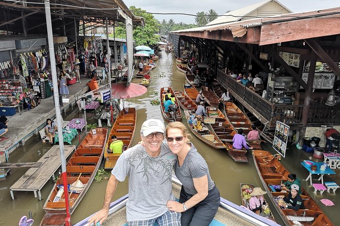 From Bangkok : Kanchanaburi Tour with Floating market Visit - A private boat through Samut Songkhram’s canals