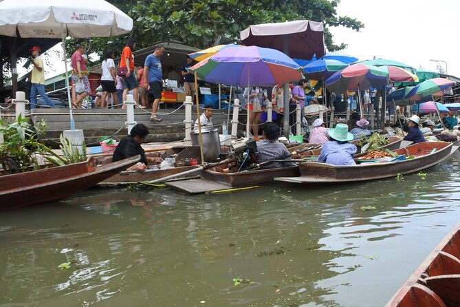 From Bangkok : Thaka Floating Market - Samut Songkhram and the canal country