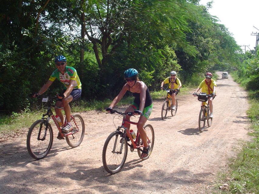 From Chiang Mai: Mae Taeng Valley and Waterfalls Cycle Tour - Transport, timing, and group size