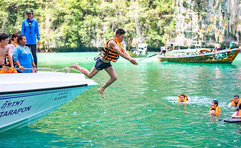 From Krabi: Maya Bay, Bamboo & Phi Phi Islands Day Tour - A full day across Krabi’s island icons