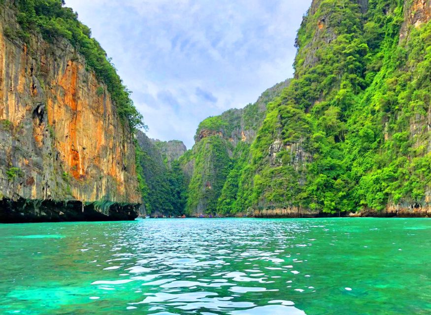 From Krabi: Phi Phi Island Full-Day Private Speed Boat Tour - Viking Cave and the cliffs of Phi Phi Leh