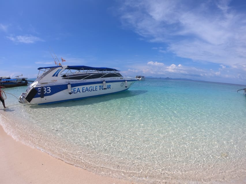 From Krabi: Phi Phi Islands Speedboat Day Tour - Loh Samah Bay and Maya Bay