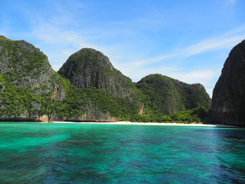 From Krabi: Phi Phi Islands Speedboat Day Tour - Viking Cave and Monkey Beach from the boat