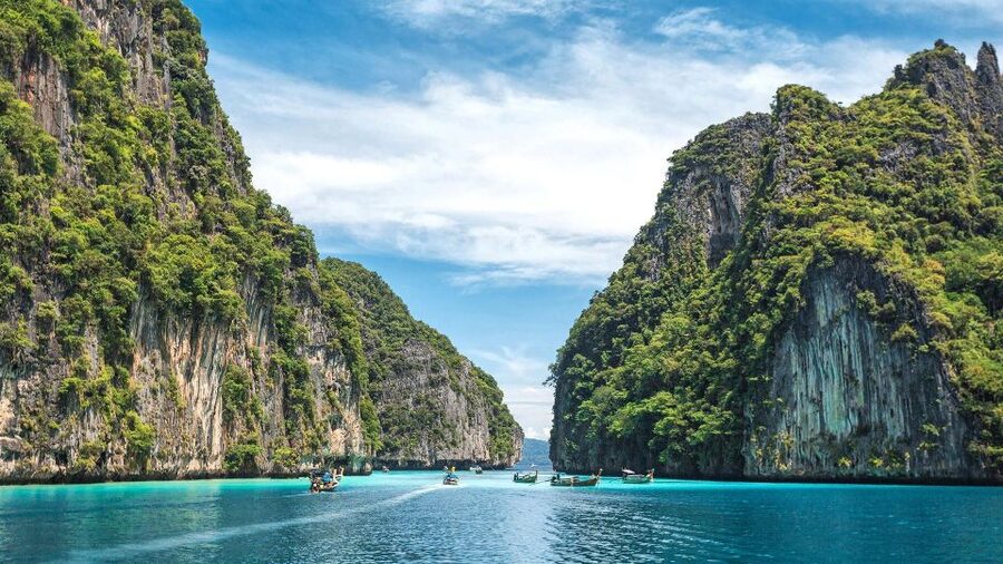 From Phi Phi: Full Day Snorkeling Trip by Longtail Boat - Loh Samah and Maya Bay bring the famous scenery