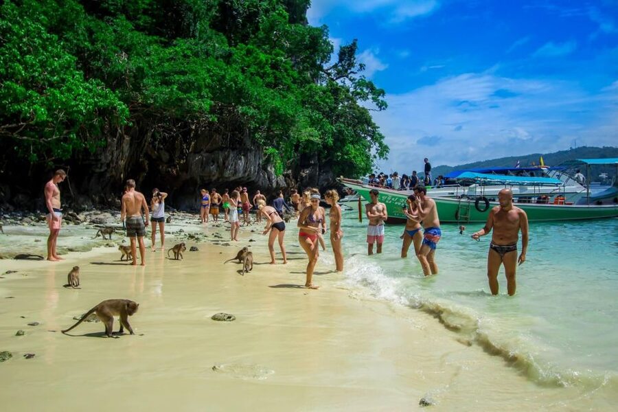 From Phi Phi: Half-Day Longtail Boat Tour with Snorkeling - A Low-Cost Way to See Phi Phi’s Famous Coast