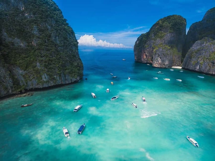 From Phi Phi: Maya Bay HalfDay Longtail Boat with Snorkeling - Monkey Beach and its wild residents