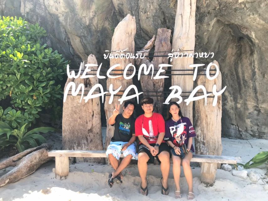 From Phi Phi: Sunrise Maya Bay, Pileh Lagoon Speedboat Tour - Pileh Lagoon puts you in the water