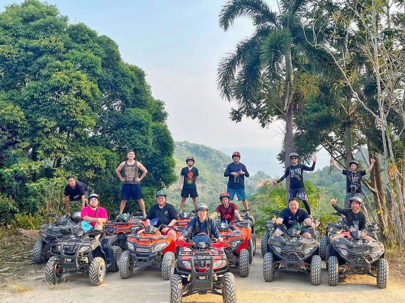 From Phuket: ATV Scenic Routes with Karon and Patong Views - Riding through plantations and Patong Hill