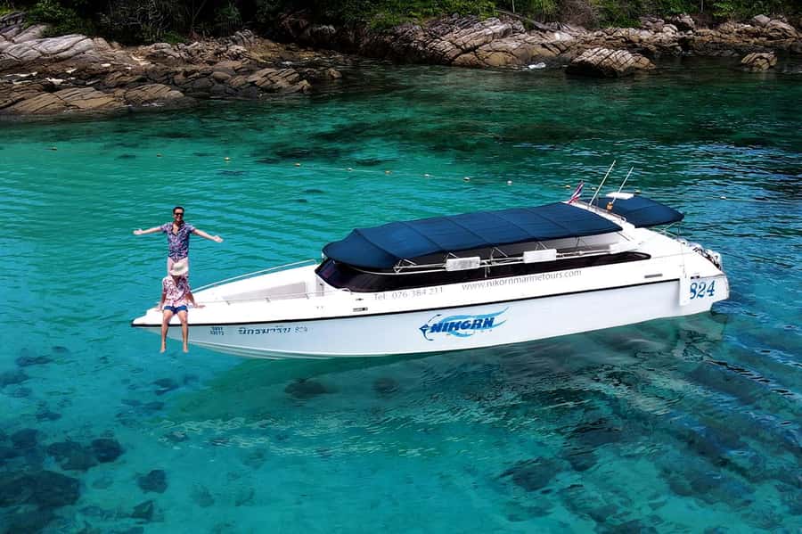 From Phuket: Coral Island Kahung Beach Speedboat Trip - What your included package actually covers