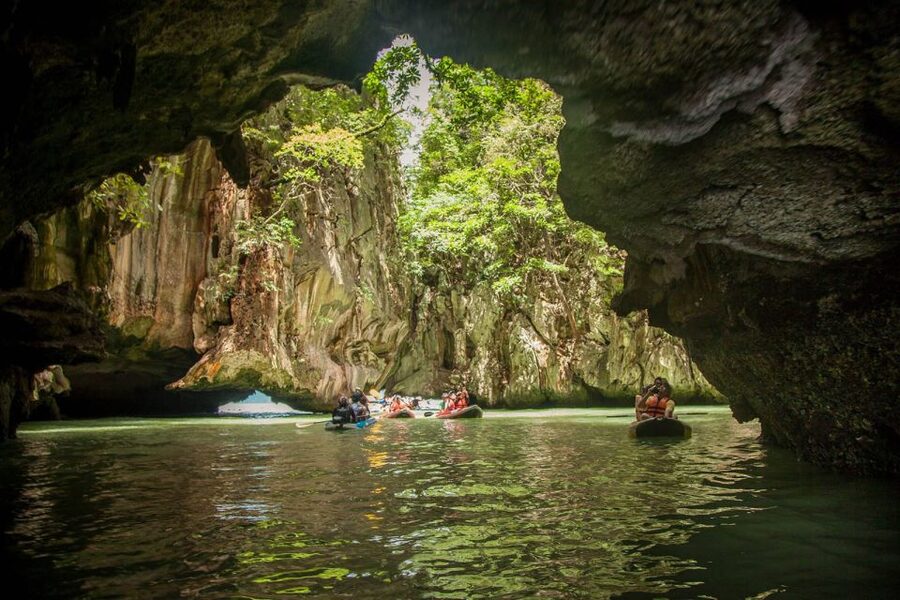 From Phuket: James Bond and Phang Nga Bay Tour by Speedboat - Hong Island and the bay’s limestone formations