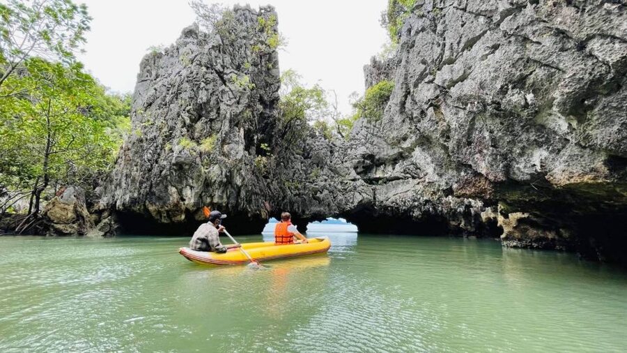 From Phuket: Phang Nga Bay and Canoeing Tour by Big Boat - Who should book this boat trip