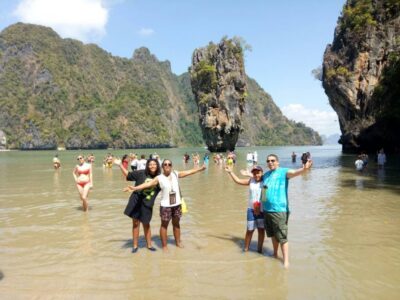 From Phuket: Phang Nga Bay and Canoeing Tour by Big Boat