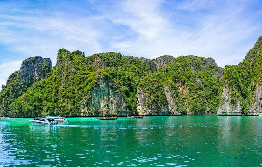 From Phuket: Phi Phi, Maya Bay, & Khai Islands Premium Trip - Maya Bay, the movie beach, and the early start