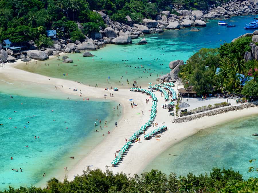 From Samui: Koh Tao and Nangyuan Snorkeling Tour Day Trip - Koh Nangyuan, beaches, and famous views