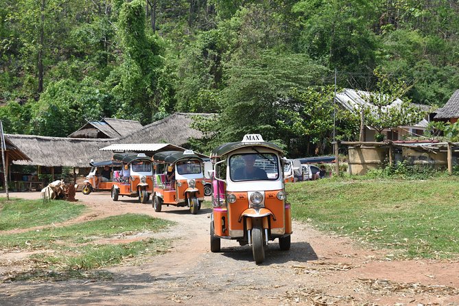 Full Day Chauffeur Driven Tuk Tuk Adventure in Chiang Mai including rafting - The remote mountainside temple and its many steps