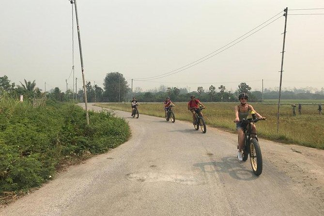 Full-day E-bike Countryside and Nam Phrae (flat-hilly, GUIDED) - E-bike comfort, equipment, and the lunch break