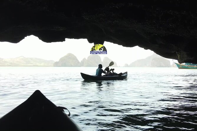 Full Day Phangnga Bay with Andaman Sea Kayak - Panak Island, where the canoe enters the rock