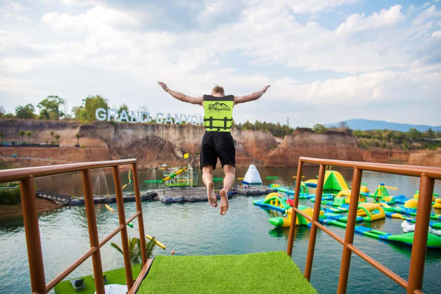 Grand Canyon Water Park Ticket - Kayaks, SUP boards, and unusual water rides
