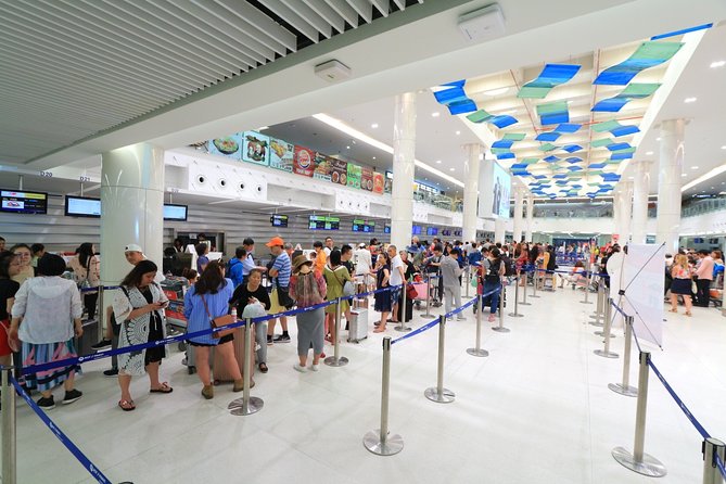 Guided Fast Track Immigration From Aircraft to Arrivals– Bangkok - The fast-track immigration route