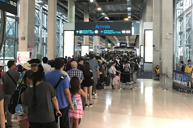 Guided Fast Track Immigration From Aircraft to Arrivals– Bangkok - Getting the meeting details right