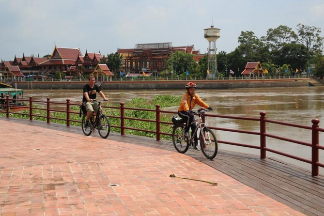 Half-Day Ayutthaya City Cultural Bike Tour - Pom Phet Fortress and the city’s river defenses