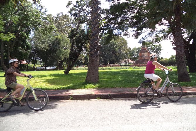 Half-Day Colors of Chiang Mai Biking Tour - Wat Pa Ngio and its large Buddha statues