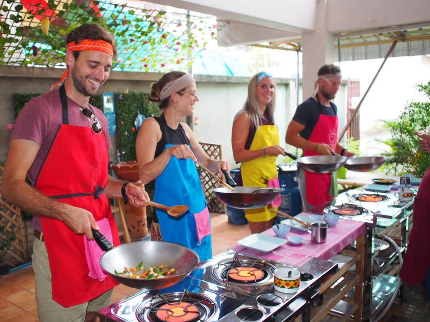 Half-Day Cooking Class with Market Tour - Cooking in a family home