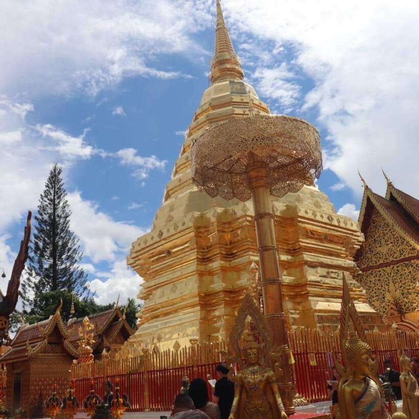 Half Day Morning Wat Pha Lat & Wat Phra That Doi Suthep Tour - The morning pickup and climb into the hills