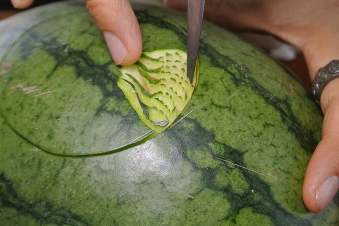 Half Day Professional Thai Fruit and Vegetable Carving Class - A calm alternative to Bangkok sightseeing