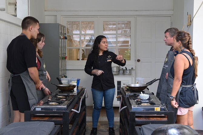 Hands-on Thai Cooking Class & Market Tour in Sukhumvit - From pounding spices to serving lunch